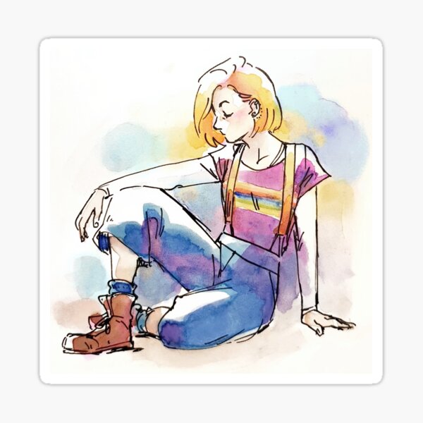 13th Doctor Sticker