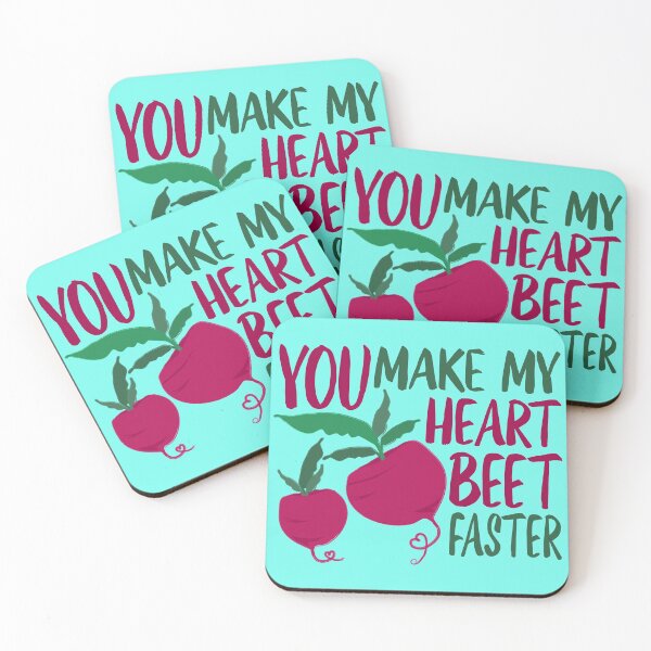 Item preview, Vegetable Puns You Make My Heart Beet Faster designed and sold by Punderstandable.