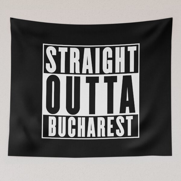 Item preview, Straight Outta Bucharest designed and sold by RandomStuffShop.
