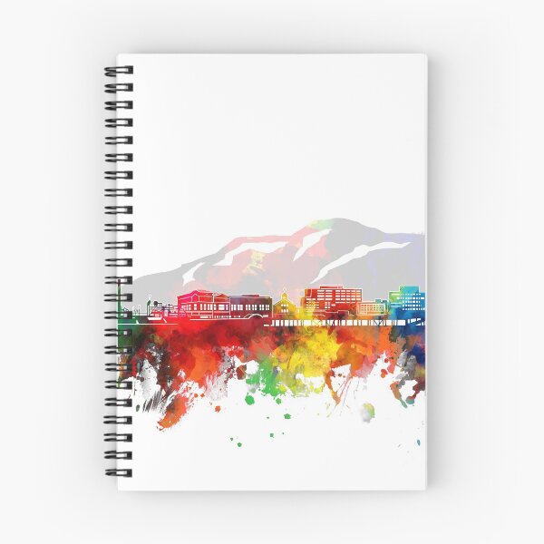Item preview, juneau skyline watercolor designed and sold by BekimART2.