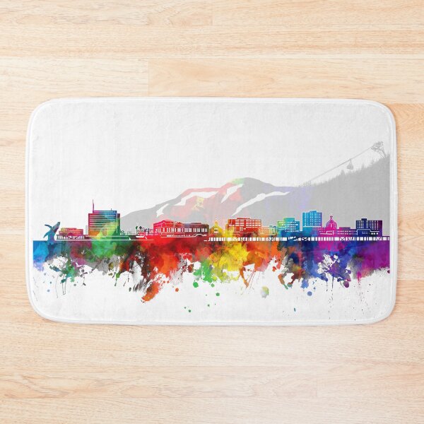 Item preview, juneau skyline watercolor designed and sold by BekimART2.