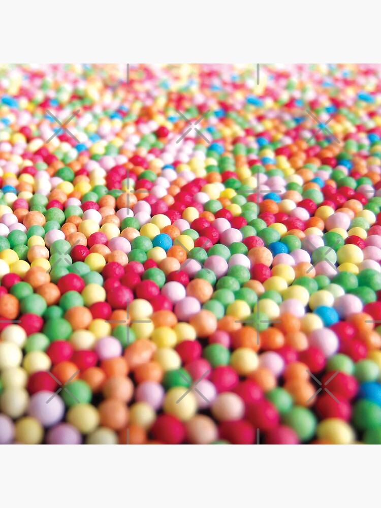 "Coloured Candy Balls 3" Sticker for Sale by QuarterMoon Redbubble