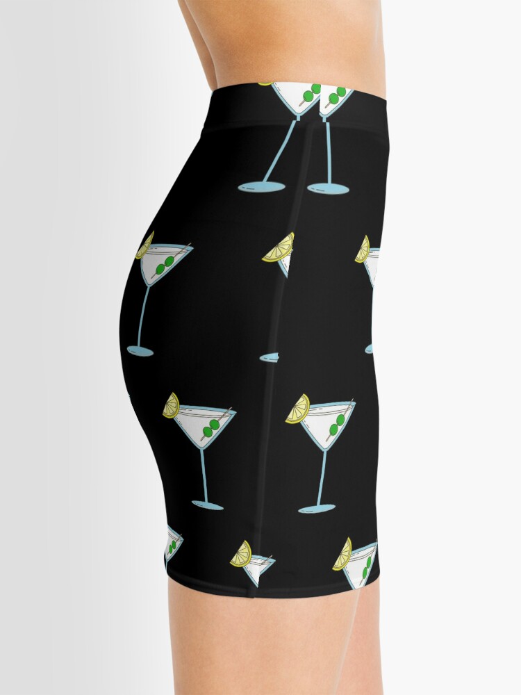 Alternate view of Martini Cocktail Glass Bartender Alcohol Liquor   Mini Skirt
