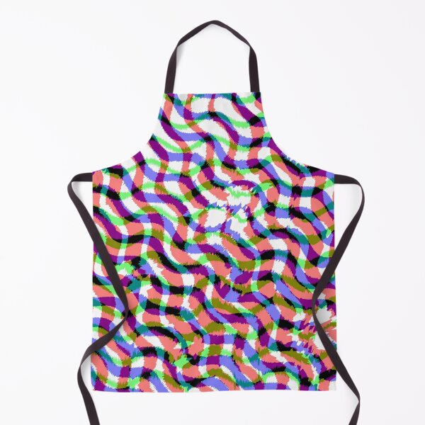 Item preview, Digital modern graphic pattern colorama lines waves designed and sold by Joie-et-Poesie.