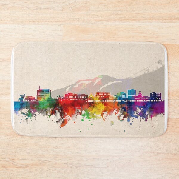Item preview, juneau skyline watercolor 2 designed and sold by BekimART2.
