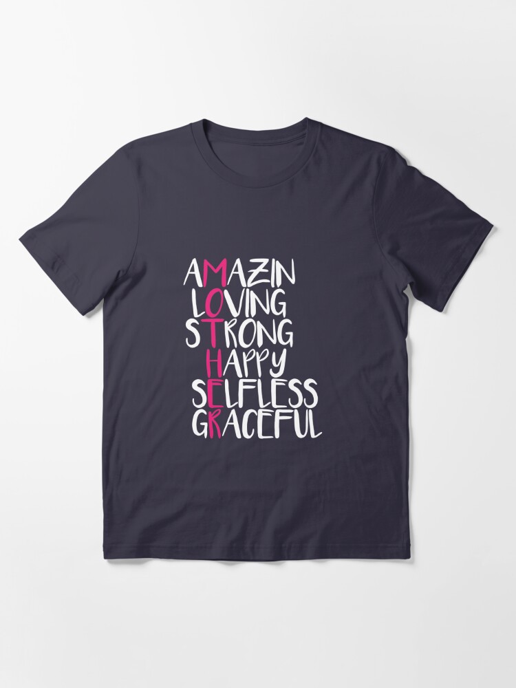 Loving Mother\u2019s Day Svg Mother Amazing Mom Definition Svg Selfless Graceful Svg Cut Files for Cricut /& Silhouette Strong Happy Png
