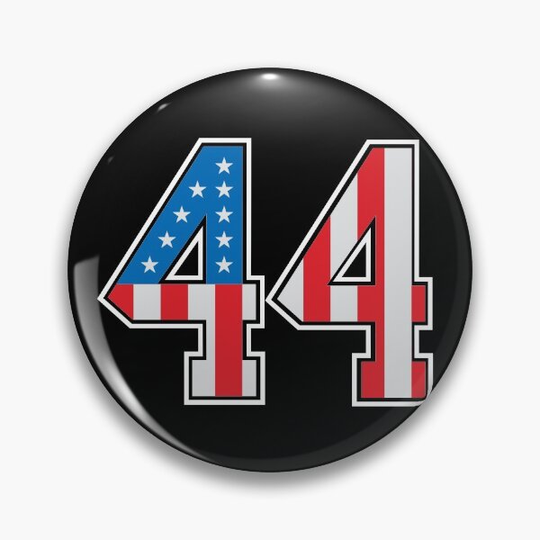 Item preview, 44 American Classy Numbers forty-four United States Flag designed and sold by Urosek.