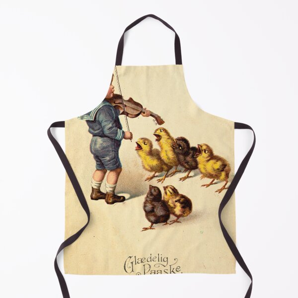 Item preview, Vintage Easter Postcard: Boy Playing Violin To Chicks designed and sold by The Great Art.