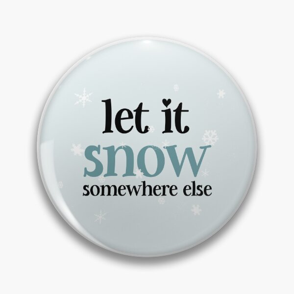 Item preview, Let it snow designed and sold by Mandala & More.