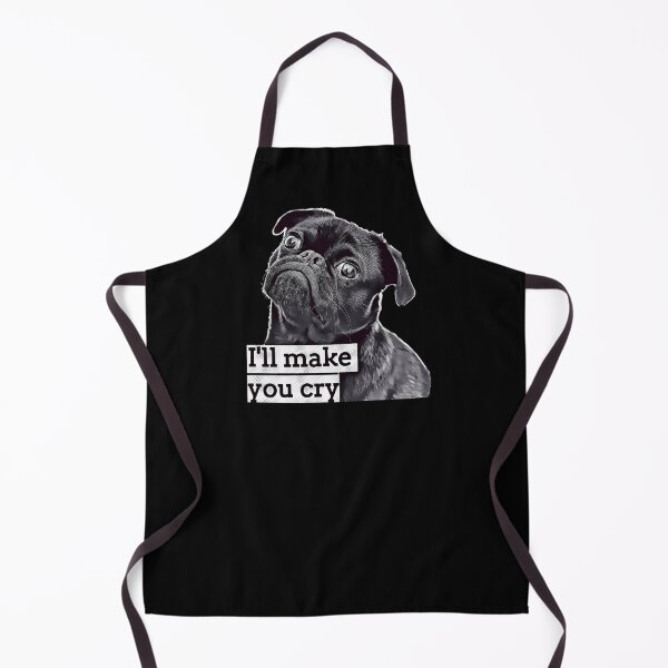Item preview, Pug Face Crazy Dog Mom Meme - Serious Pug Dog Face designed and sold by Schka.