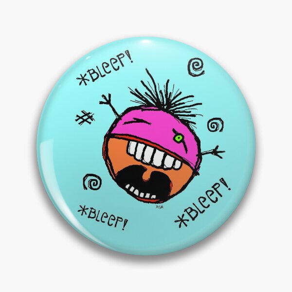 Item preview, *BLEEP! *BLEEP! *BLEEP* in the pink designed and sold by RawSunArt.