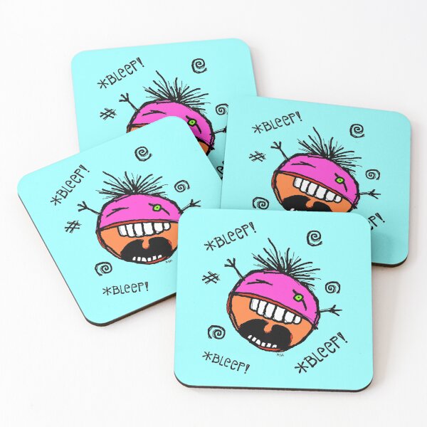 Item preview, *BLEEP! *BLEEP! *BLEEP* in the pink designed and sold by RawSunArt.
