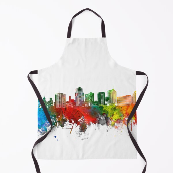 Item preview, tucson skyline watercolor designed and sold by BekimART2.