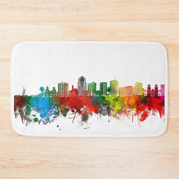 Item preview, tucson skyline watercolor designed and sold by BekimART2.