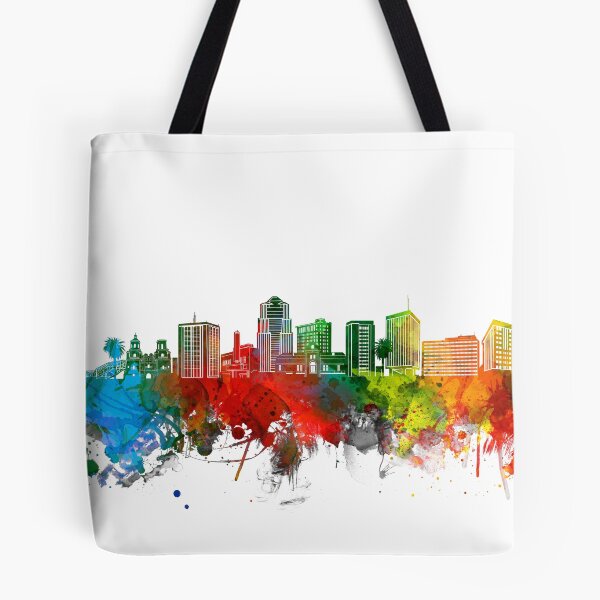 Item preview, tucson skyline watercolor designed and sold by BekimART2.