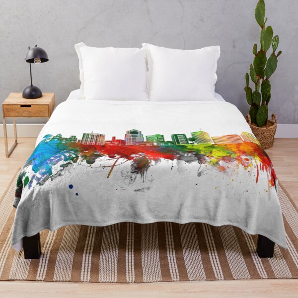 Item preview, tucson skyline watercolor designed and sold by BekimART2.