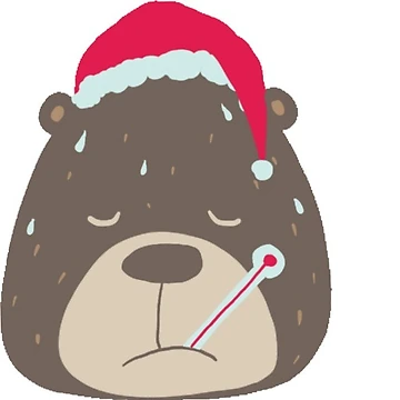 Artwork thumbnail, Bear Sticker by RityCreation