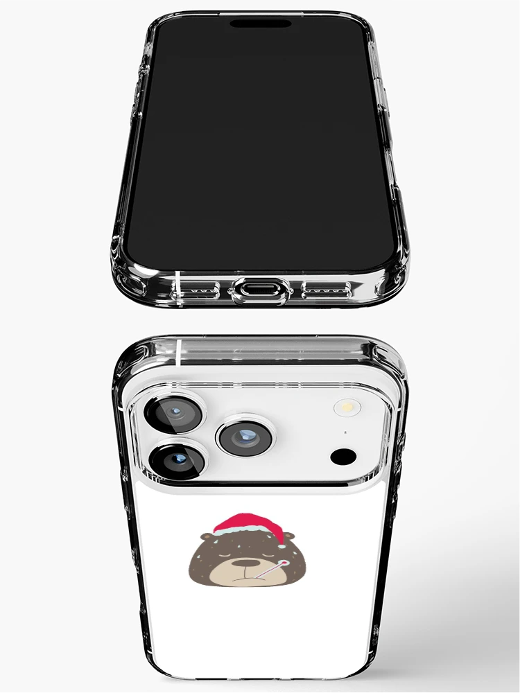 Thumbnail 3 of 5, iPhone Case, Bear Sticker designed and sold by RityCreation.