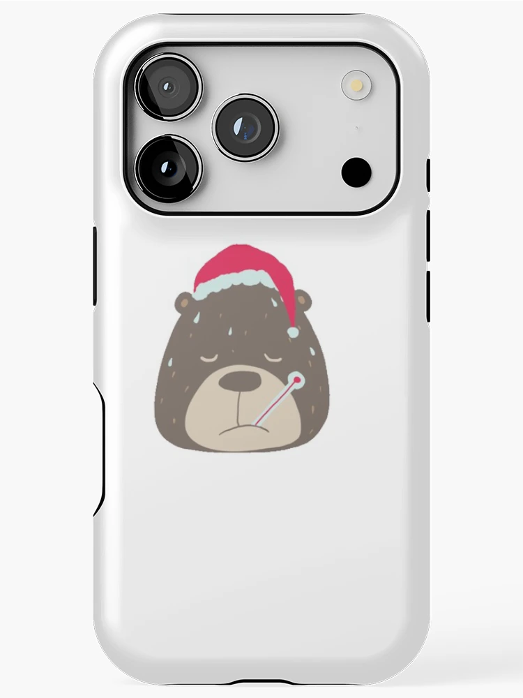 Thumbnail 1 of 4, iPhone Case, Bear Sticker designed and sold by RityCreation.