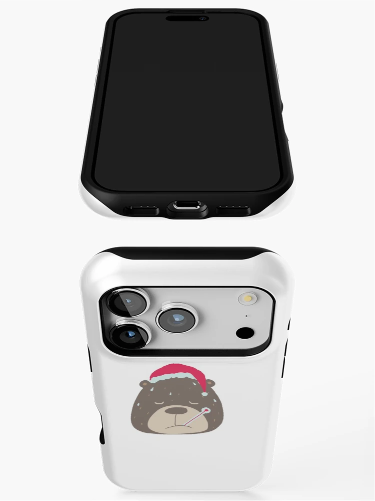 Thumbnail 3 of 4, iPhone Case, Bear Sticker designed and sold by RityCreation.