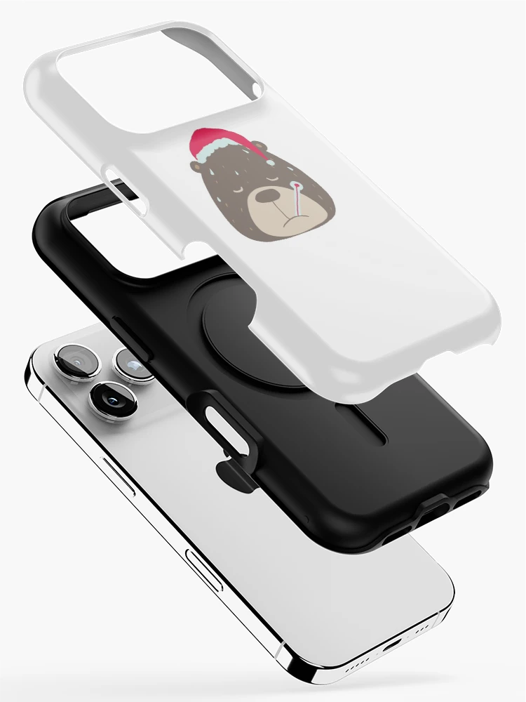 Thumbnail 2 of 4, iPhone Case, Bear Sticker designed and sold by RityCreation.
