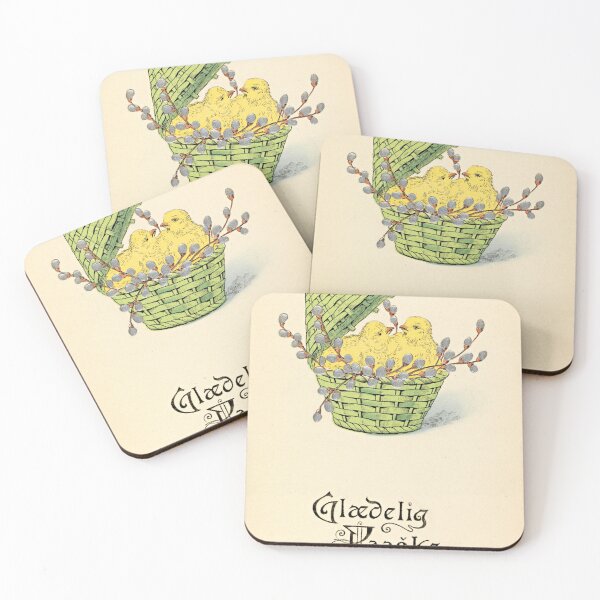 Item preview, Vintage Easter Postcard: Chicks in Easter Basket designed and sold by The Great  Art.