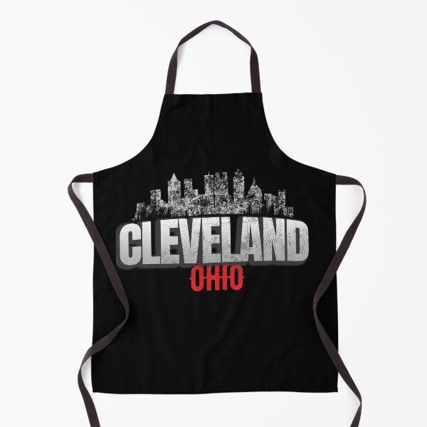 Item preview, Cleveland Ohio Skyline Distressed Vintage Cle Oh Cityscape Architecture designed and sold by WillPowerApp.