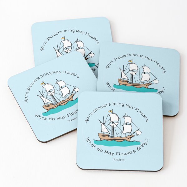 Item preview, April Showers bring May Flowers Smallpox design  designed and sold by Rosie-22.