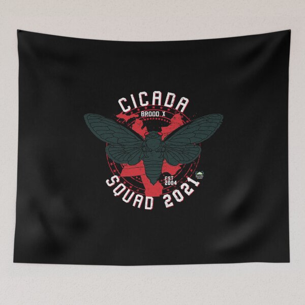 Item preview, Cicada Squad 2021 Brood X designed and sold by StressFreeThds.