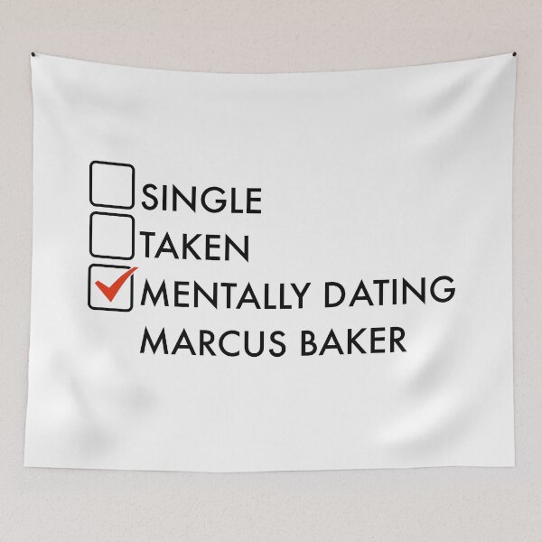 Item preview, Mentally dating Marcus Baker Ginny and Georgia designed and sold by PG Illustration.