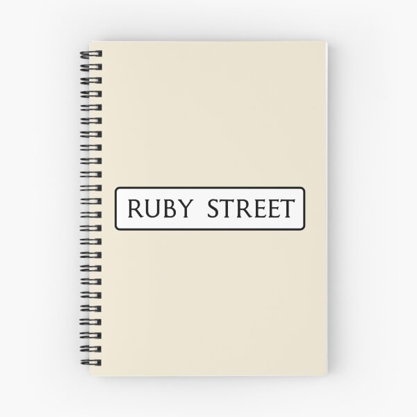 Item preview, NDVH Ruby Street designed and sold by Nik’s T-Shirts.