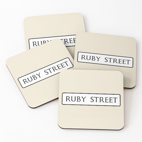Item preview, NDVH Ruby Street designed and sold by Nik’s T-Shirts.