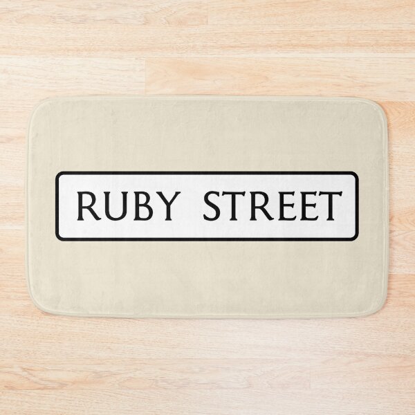 Item preview, NDVH Ruby Street designed and sold by Nik’s T-Shirts.