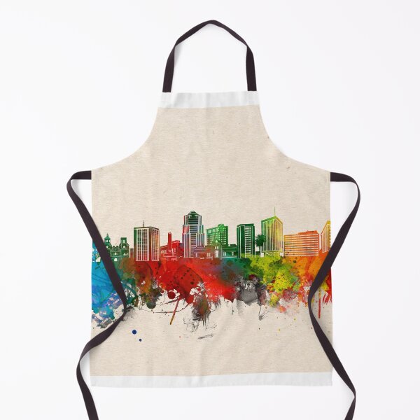 Item preview, tucson skyline watercolor 2 designed and sold by BekimART2.