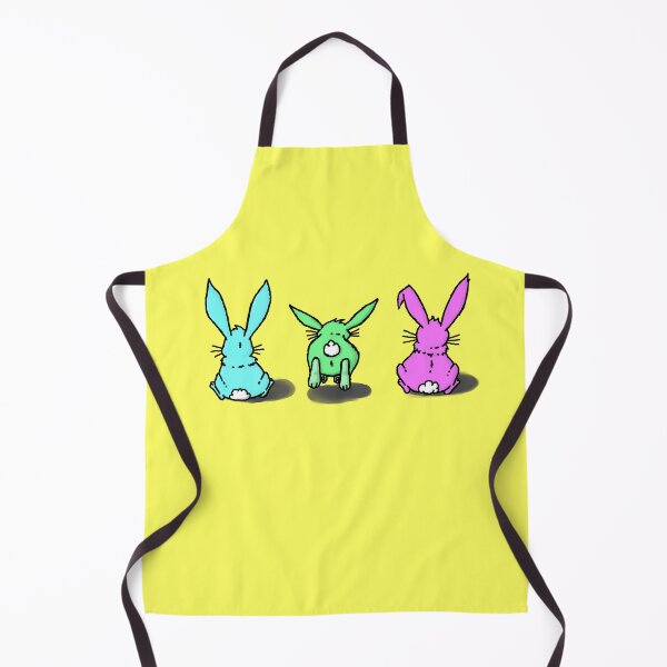 Item preview, Hopping Bunny Butts in Easter Colors designed and sold by LawsonFabrics.