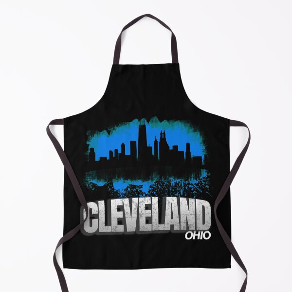 Item preview, Cleveland Ohio Skyline Distressed Vintage Cle Oh Cityscape Architecture designed and sold by WillPowerApp.