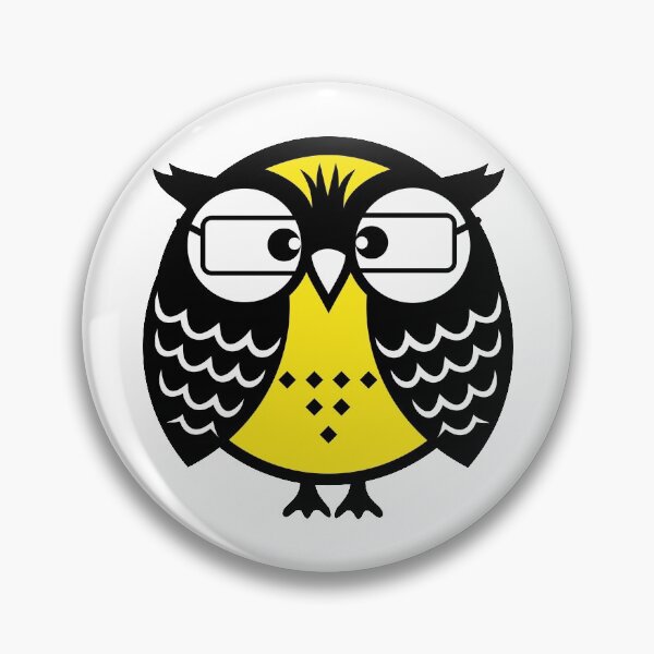 Item preview, Owl with glasses designed and sold by frail.