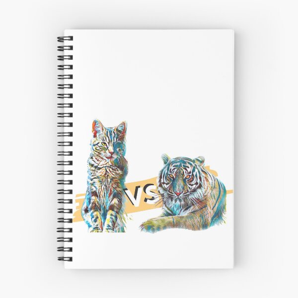 Item preview, Artistic Furious Cat vs Tiger Pets Lover Face off designed and sold by TheTrueOne.