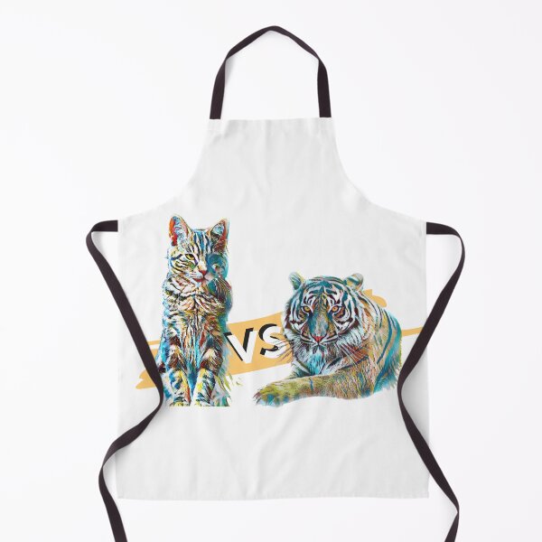 Item preview, Artistic Furious Cat vs Tiger Pets Lover Face off designed and sold by TheTrueOne.