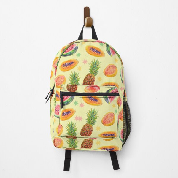 Item preview, Fruits pattern with watermelon, pineapple, mango, guava, papaya! designed and sold by Okashimai.