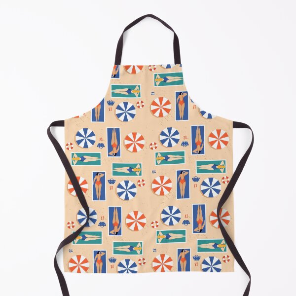 Item preview, Vintage Summer Beach Sands Pattern designed and sold by SLAG-Creative.
