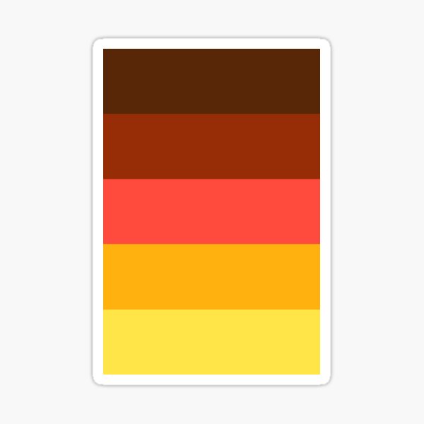 Sunset Colors Sticker