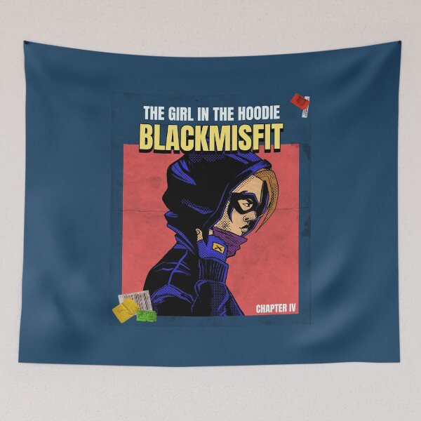 Item preview, BLACKMISFIT | THE GIRL IN THE HOODIE designed and sold by AladdinMktgs.