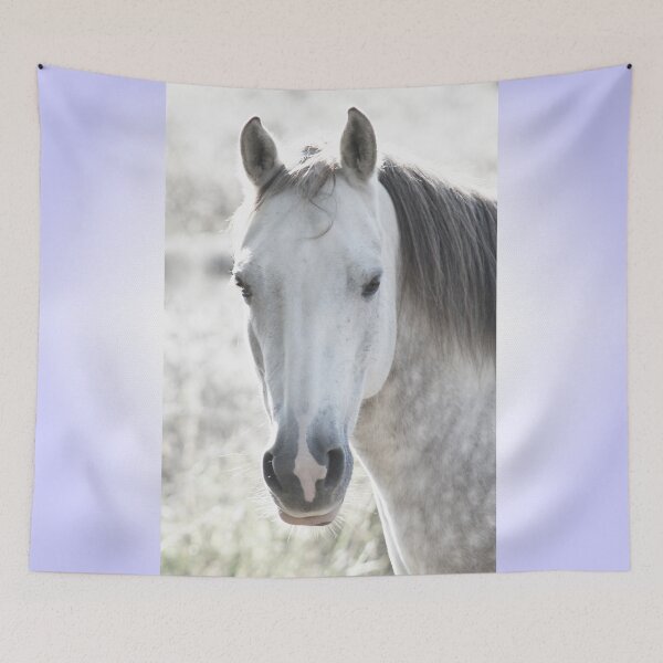 Item preview, White beauty - horse portrait designed and sold by MarionsArt.