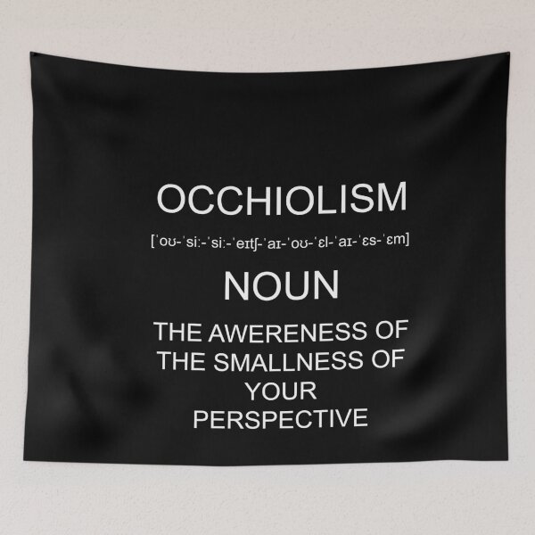 Item preview, Occhiolism Noun Word Gift designed and sold by elwizkhalifa.