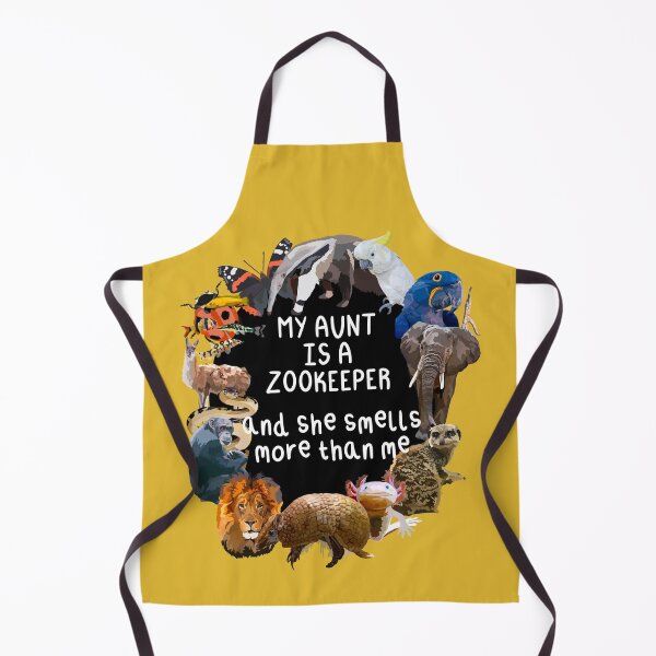 Item preview, A is for Auntie Zookeeper,Auntie Zookeeper Design – Dedicated Wildlife Care and Passionate Animal Keeper Artwork designed and sold by PrettylittlepastelUk.