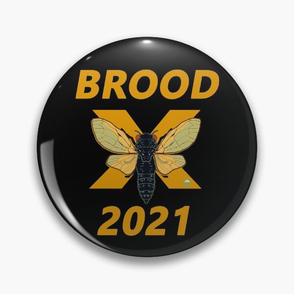 Item preview, Cicada Brood X 2021 designed and sold by StressFreeThds.