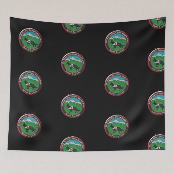 Item preview, San Bernardino Sheriff Search Dog Team designed and sold by Lawrence Baird.