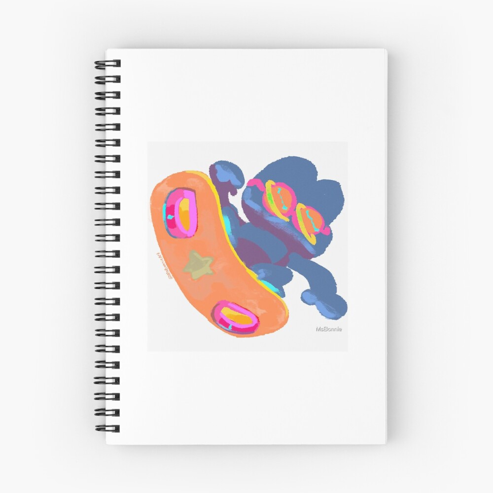 Item preview, Spiral Notebook designed and sold by Razzley.