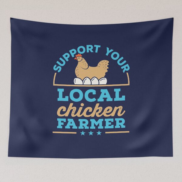Item preview, Support Your Local Chicken Farmer designed and sold by jaygo.